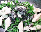 ささ身とピーマンの塩昆布味作り方3写真