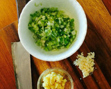 合挽き肉と3種のお野菜のはさみ焼き作り方2写真