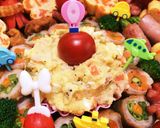 ピクニック子供向け弁当♫トーマス編作り方2写真