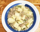 高野豆腐で塩麻婆作り方7写真