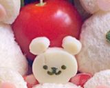 さいて美味しいモッツァレラで白クマちゃん作り方3写真