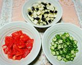 サバ缶de夏野菜のカレースープ♪作り方1写真