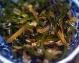 煮物で蕎麦サラダ作り方1写真
