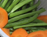 ふんわり魚河岸あげと野菜の煮物作り方1写真