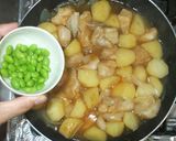 簡単！肉じゃがのゴマまぶし♪鶏肉じゃが芋作り方9写真