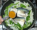 魚サバのカレークリーム煮付け♪フライパン作り方8写真
