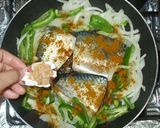 魚サバのカレークリーム煮付け♪フライパン作り方9写真