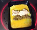 超簡単！納豆&明太ポテサラの卵焼き作り方3写真