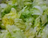 簡単！もやしレタス エリンギの中華スープ作り方2写真
