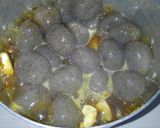 簡単和食に♪鶏むね肉と玉蒟蒻と椎茸の煮物作り方4写真