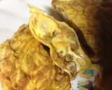 残り活用！納豆&マカロニサラダの卵焼き作り方3写真