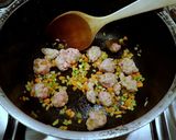 きのことサルシッチャのパスタ作り方3写真