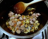 きのことサルシッチャのパスタ作り方4写真