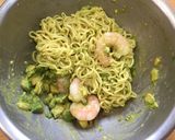 冷やしエビアボガドラーメン作り方5写真