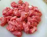 羊肉としし唐のクミン炒め作り方1写真