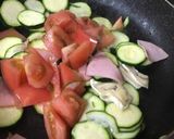 ズッキーニとトマトの炒めもの作り方3写真
