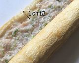 ♡甘辛だれde油揚げロールの串焼き♡作り方6写真