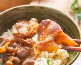 爽やか香味ごはんで☆照り焼き豚どん作り方7写真