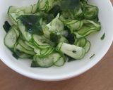 子供も好きになる！きゅうりとわかめ酢の物作り方4写真