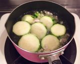 ズッキーニのそぼろ餡かけ作り方3写真