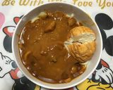 魚河岸あげで牛肉カレーうどん作り方2写真