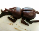 食べれちゃうカブトムシ❤ケーキの飾りに作り方3写真
