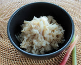 レンジで作る♪新生姜の炊き込みごはん作り方5写真