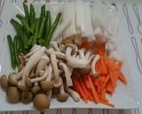 大根&いんげん達の賑やか金平♪作り方1写真