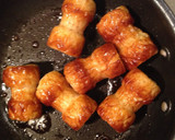 お弁当に♡甘辛ちくわの胡麻だれ作り方2写真