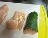 ローストキヌア衣のささみチーズ焼き♪作り方3写真