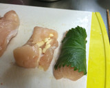 ローストキヌア衣のささみチーズ焼き♪作り方3写真
