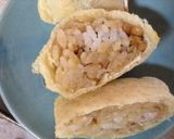 残り活用！しらすご飯と納豆の油揚げ包み作り方5写真