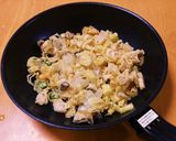 てんぷらチャーハン作り方1写真