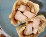 残り活用！チキン南蛮と納豆の油揚げつつみ作り方5写真