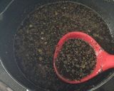 冷たい黒ごま塩つけ麺作り方1写真