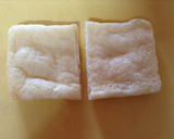かぼちゃの煮物&納豆の油揚げつつみ作り方2写真