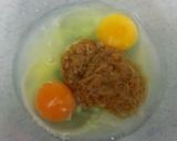 ナガノトマト 「特選なめ茸茶漬」玉子焼き作り方1写真