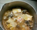 残ったあさりの味噌汁でスンドゥブ風☆作り方3写真