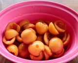 レンジで簡単！おいしいビワのコンポート作り方1写真