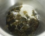 水煮大豆で作る☆椎茸入り昆布豆作り方3写真
