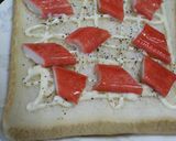 カニかまチーズトースト作り方3写真