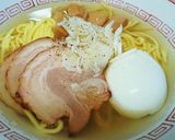 糖質0麺を使ったあっさり塩ラーメン作り方6写真