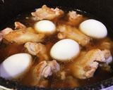 手羽元と大根の酢醤油煮♪作り方4写真