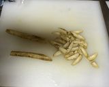 ごぼうと豚バラあんの紀文 魚河岸あげ作り方1写真