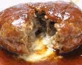 【トマト煮込みハンバーグ】@メモ用作り方16写真