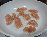 お酒に合う♪ササミとオクラの梅醤油炒め作り方6写真