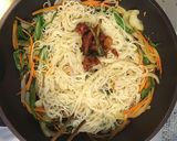 キムチ味のそうめんチャンプルー作り方3写真