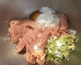 プリッとえびが旨い鶏ひき肉の和風あんかけ作り方4写真