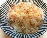 すだちの冷やしねこまんま(ФωФ)夏朝食作り方3写真