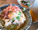 すだちの冷やしねこまんま(ФωФ)夏朝食作り方7写真
